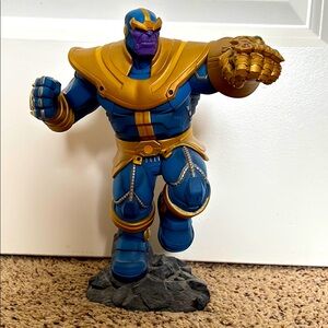 Thanos Action Figure with Gold and Blue Armor